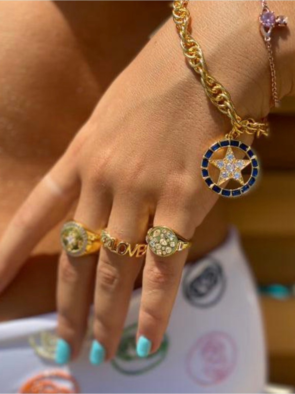 CELESTE STARRE THE NORTH STAR BRACELET